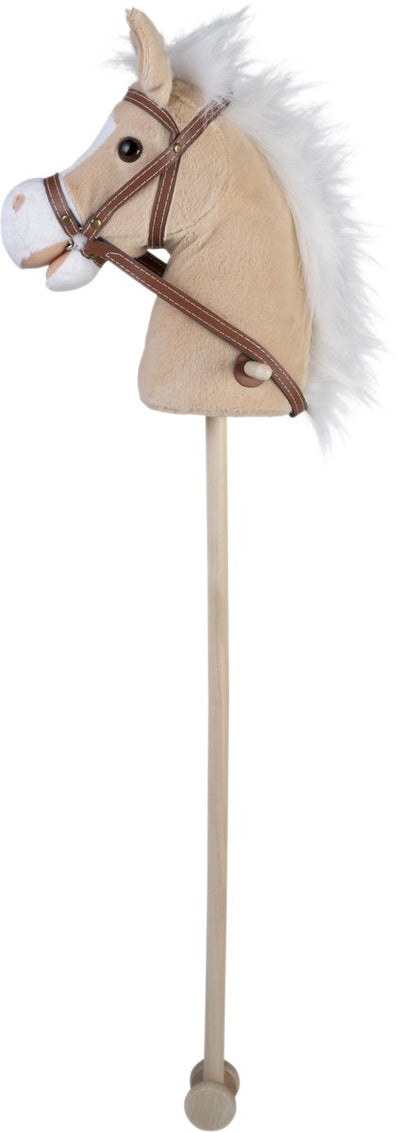 Caballo de madera beige - 95cm