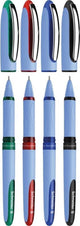 Schneider schrijfwaren schneider rollerball - one hybrid n - naaldpunt - 0,5mm - 4 stuks assorti kleuren - s-183594