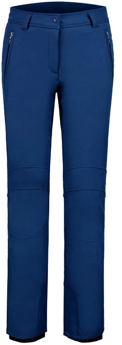 Icepeak entiat dames softshell skibroek - donker blauw - 36