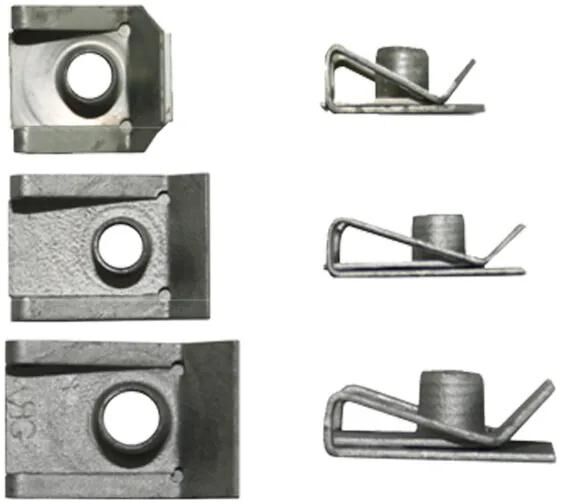 Dresselhaus plaatmoer 4676 speed nuts m5 metr. gew. dresselh. 16.6x15.0mm