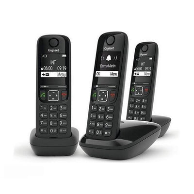 Gigaset Gigaset AS690R DECT Phone Black