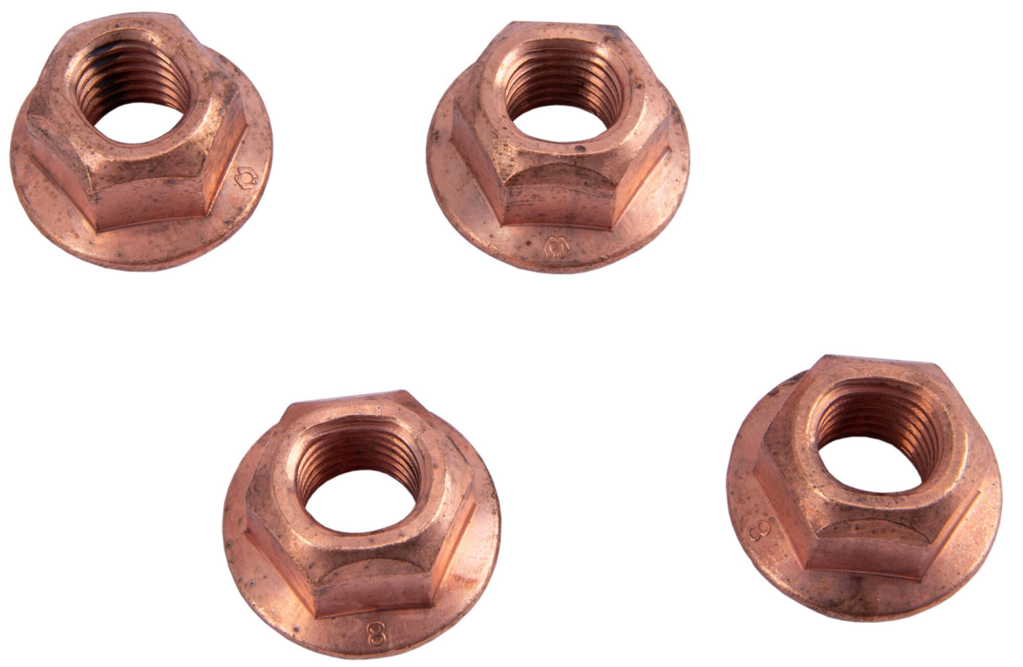 Dresselhaus uitlaatmoer copper nuts with collar din6927 m10x15
