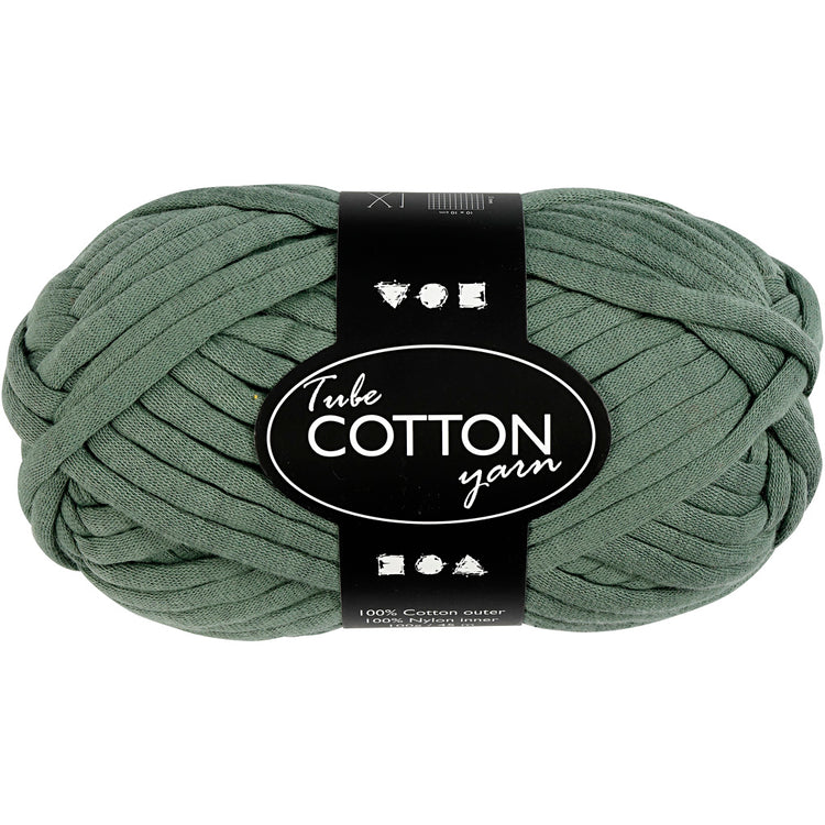 Hilo textil Creativ company, l: 45 m, verde oscuro, 100 gr 1 ovillo