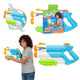 Splash water gun with double loop power, 1080ml