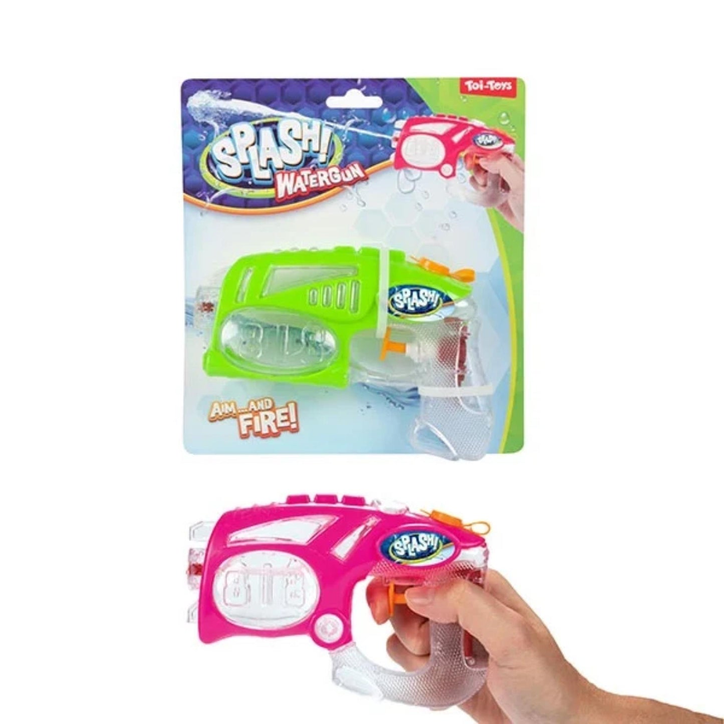 Spruzzate pistola acqua piccola neon