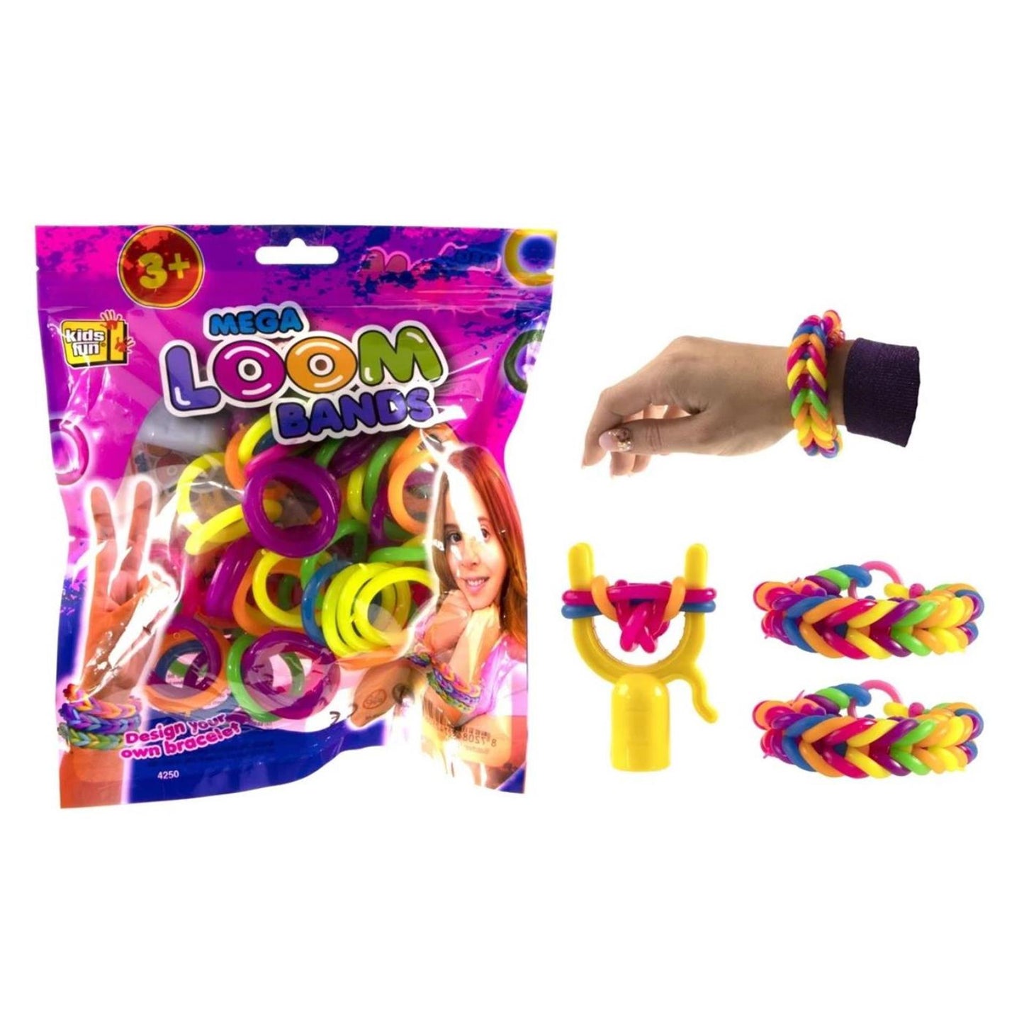 Mega loombands 72 stuks