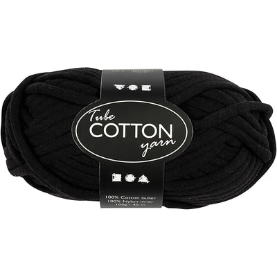 Filato tessile Creative Company, l: 45 m, nero, 100 g 1 gomitolo
