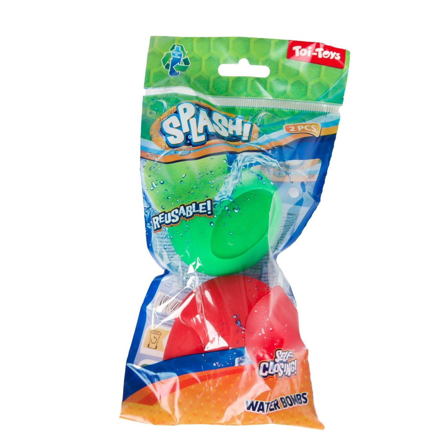 Splash Water Globo reutilizable Reutilizable, 2st.