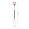 Fiskars xact spit fork - 1070716
