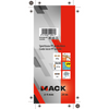 Mack 1014946 - cuerda deportiva pp hilo trenzado 4mm 20m | 5 piezas