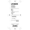 Mack 1017112 - Clavo fino cabeza plana 85 gr 1,8 x 40 mm | 5 piezas