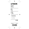 Mack 1017177 - clavo cabeza redonda acero endurecido 50 grados 2,0 x 40 mm | 10 piezas