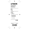 Mack 1017183 - clavo de acero bvk acero pavonado 45 gr 3,0 x 60 mm | 10 piezas