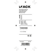 Mack 1017189 - clavo para costillas de acero uk st. endurecido + galvanizado 14 piezas 2,7 x 60 mm | 10 piezas