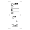 Mack 1017192 - bloque clavo acero galvanizado 50 gr16 mm | 10 piezas