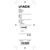 Mack 1017194 - bloque clavo acero pavonado 50 gr14 mm | 10 piezas