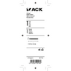 Mack 1017196 - clavo para estructuras de acero endurecido 100 piezas 0,9 x 32 mm | 10 piezas