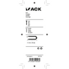 Mack 1017210 - grapa acero galvanizado 100 gr 3,0 x 30 mm | 5 piezas