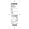 Mack 1017223 - tornillo para aglomerado con cabeza chapada en amarillo 35 piezas 3,5 x 20 mm | 10 piezas