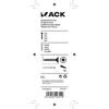 Mack 1017249 - tornillo para aglomerado con cabeza chapada en amarillo 10 piezas 4,5 x 60 mm | 10 piezas