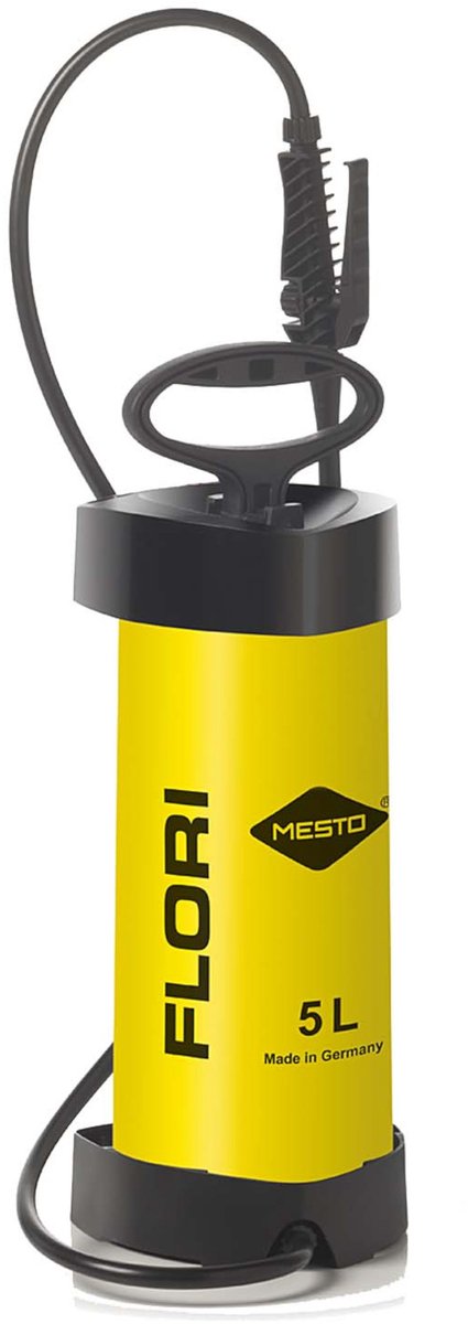Irroratore a pressione Mesto flori da 5 litri con guarnizioni in NBR
