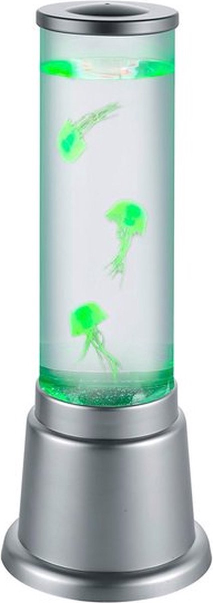 Rl live your light reality jelly - lámpara de mesa - titanio - incl. 1x SMD 6 W - interruptor de cable - cambiador de color RGB