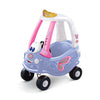Little tikes cozy coupe fairy loopauto 75x42x86 cm roze paars