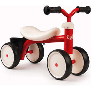 Smoby novato en coche caminante rojo