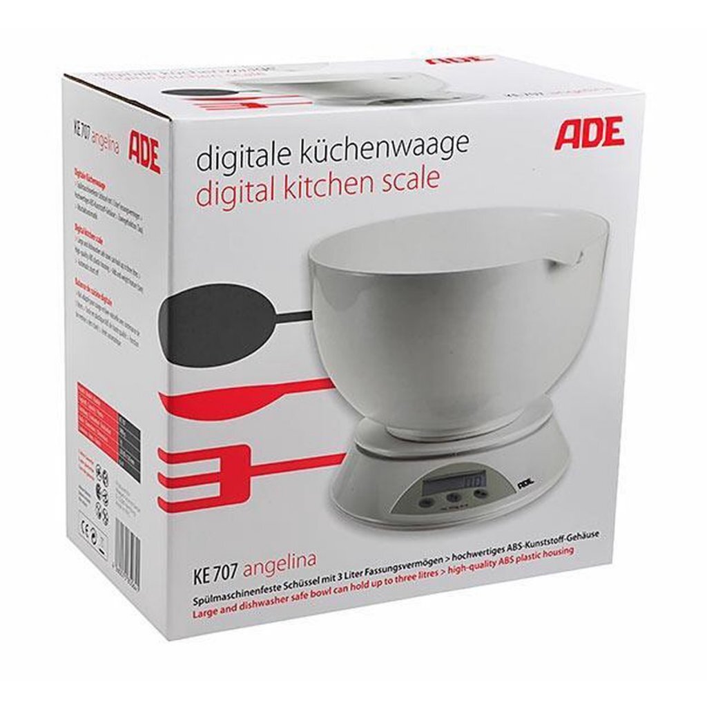 Ade Ade Digital Kitchen Scale Angelina White