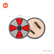 Scudo in legno legnoso, rotondo. 31cm. - afbeelding 1