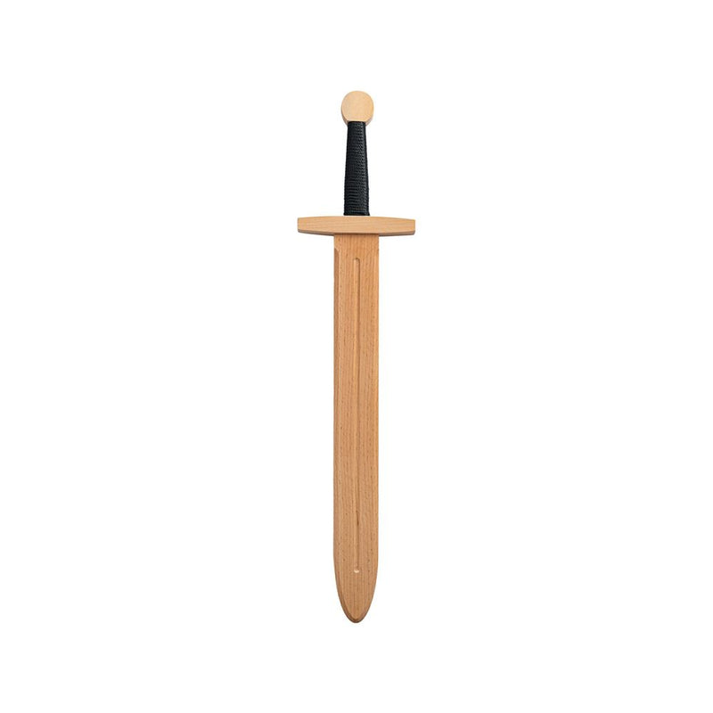 Gran espada de madera amaderada. 57,5x12x5cm