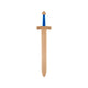 Spada grande in legno boscoso 57,5x12x5 cm