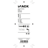 Mack 1017332 - tornillo con cabeza, acero galvanizado. 10 piezas 4,5 x 40 mm | 10 piezas