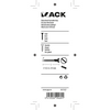 Mack 1017357 - tornillo para madera cabeza avellanada galvanizado 15 piezas 4,5 x 25 mm | 10 piezas
