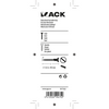 Mack 1017363 - tornillo para madera cabeza avellanada galvanizado 10 piezas 5,0 x 40 mm | 10 piezas