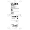 Mack 1017370 - tornillo para madera cabeza troncocónica acero galvanizado 19 piezas 3,5 x 20 mm | 10 piezas