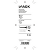 Mack 1019657 - tornillo para madera cabeza plana latón 11 piezas 2,5 x 12 mm | 10 piezas