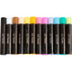 Pastelli a olio Creativ Company, l: 7 cm, spessore 11 mm, colori pastello, 12 pezzi 1 scatola