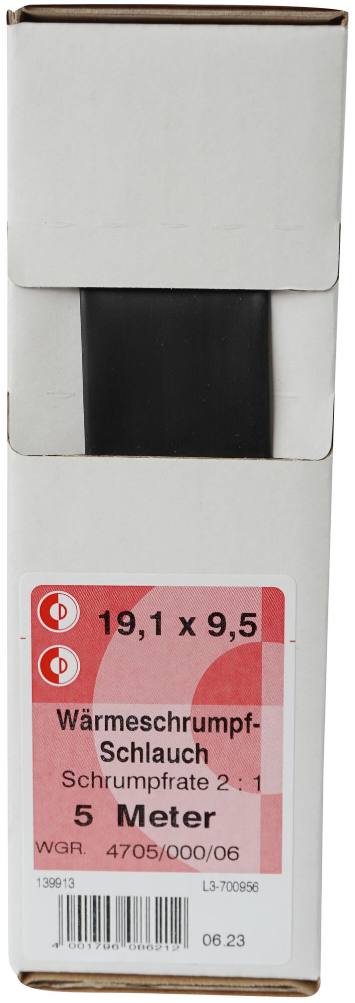 Dresselhaus krimpkous 4705 heat shrink tubing 19,1 x 9,5