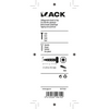 Mack 1017434 - tornillo autorroscante cabeza cilíndrica galv. 40 piezas de 2,9 x 9,5 mm | 10 piezas