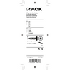Mack 1017436 - tornillo autorroscante cabeza cilíndrica galv. 30 piezas 2,9 x 19 mm | 10 piezas