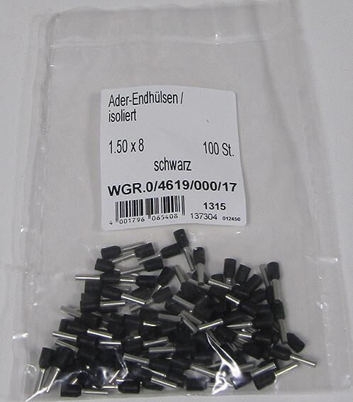 Dresselhaus aderendhülse insulated wire end sleeve 1.5 mm