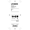 Mack 1017643 - tapbout + moer nylon 5 st m6 x 40 mm | 10 stuks