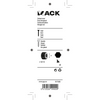 Mack 1017680 - tuerca hexagonal acero galvanizado 4 piezas m 14 | 5 piezas