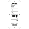 Mack 1017704 - tuerca de conexión hexagonal galvanizada 3 piezas m6 | 10 piezas