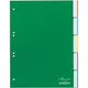 Tabs 6220 pvc a4 230x297mm 5 tabs verde