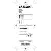 Mack 1020299 - 28 grapas ciegas aluminio 4.0x12mm | 5 piezas