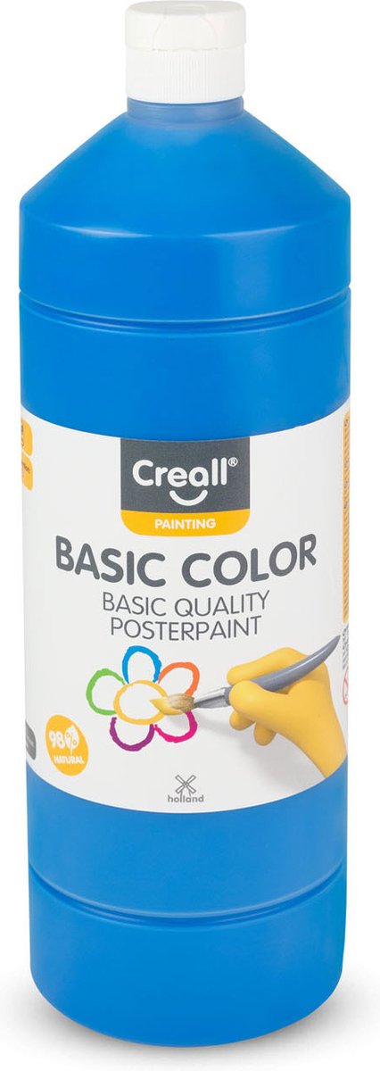 Pintura de la escuela crealle azul, 1 litro