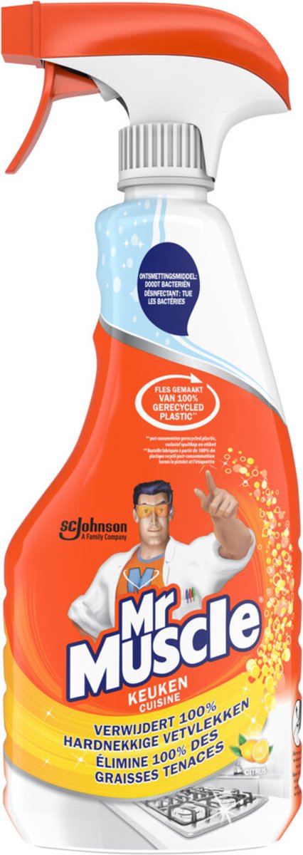 Mr Muscle detergente spray per cucina 6 x 500 ml