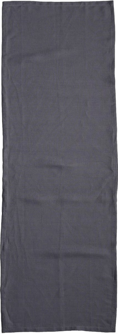 Ddddd - cabin - 2x table runner - 50 x 140 cm - gray - set of 2 pieces